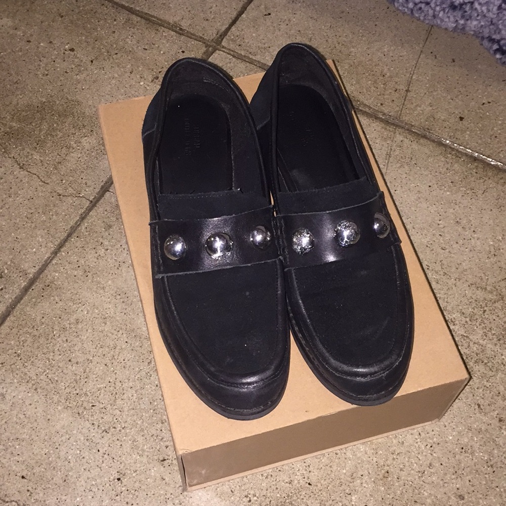 Studded loafers